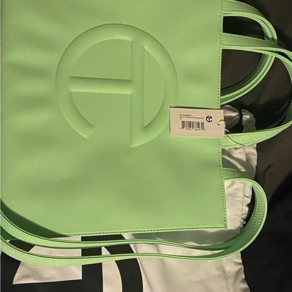 Light Green Small 🧸Telfar🧸 Bag - Picture 5 of 5